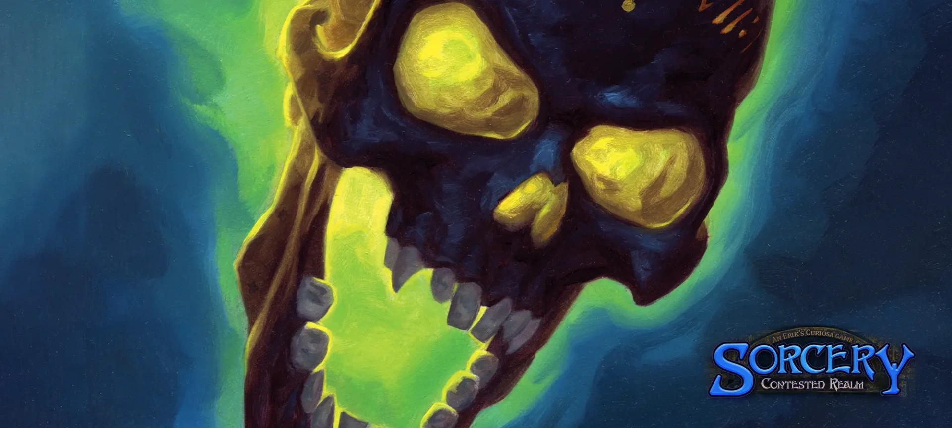 Flaming Skull promo banner
