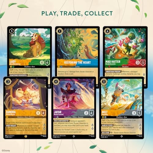 Ravensburger Disney Lorcana Trading Card Game for Adults & Kids Age 8 Years up - Illumineer's Trove Set 7: Archazia's Island - Collectable TCG