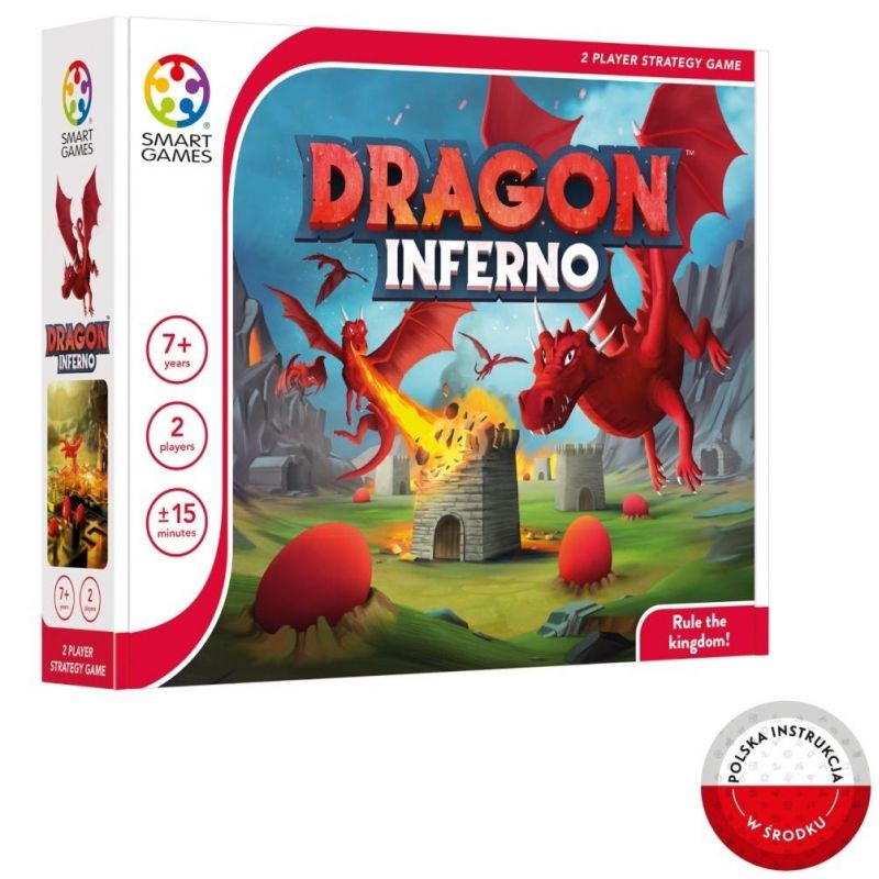 SmartGames Dragon Inferno 2 Player Strategy Game