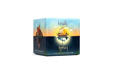 Lucky Duck Games Tranquility Board Game - Set Sail for Paradise in This Silent Cooperative Adventure! Strategy Game, Family Game for Kids and Adults,