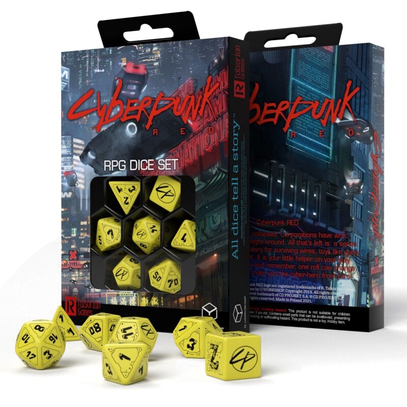 Cyberpunk Red Dice Set: Wet Work (copy)