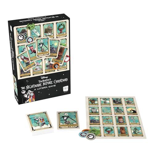 Loteria Tim Burton The Nightmare Before Christmas