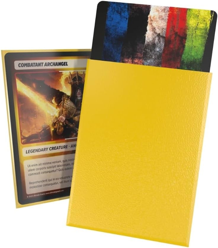 Ultimate Guard: Cortex Standard Sleeves Matte Yellow