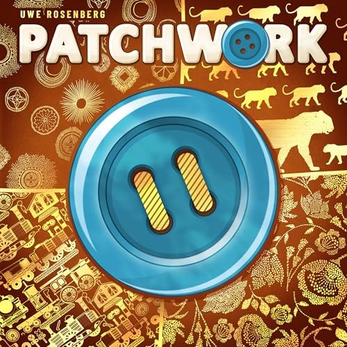 Patchwork Specials Board Game (10-Year Anniversary Edition) New Illustrations, Solo Mode & Exclusive Tokens! Strategy Game for Kids & Adults, Ages 8+,