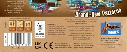 Patchwork Specials Board Game (10-Year Anniversary Edition) New Illustrations, Solo Mode & Exclusive Tokens! Strategy Game for Kids & Adults, Ages 8+,