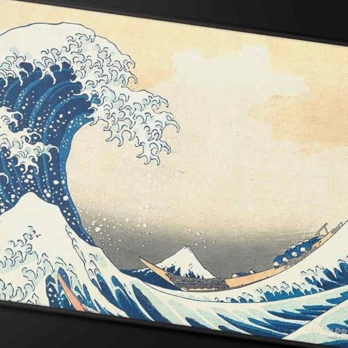 Black Stitched Playmant The Great Wave off Kanagawa by Hokusai - Ultra Pro