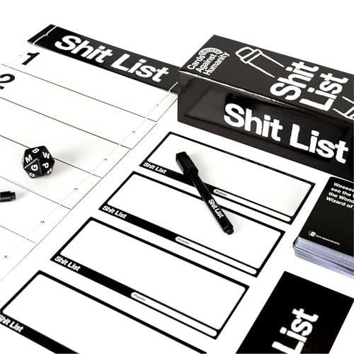 Cards Against Humanity Shit List Party