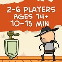 Texas Hold It Card Game - Wild West Bathroom Card Game