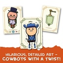 Texas Hold It Card Game - Wild West Bathroom Card Game