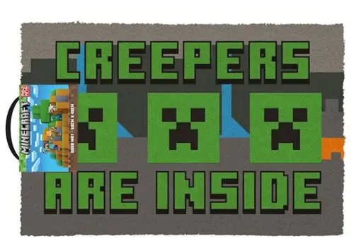Pyramid Doormat - Minecraft: Creepers Need Hugs