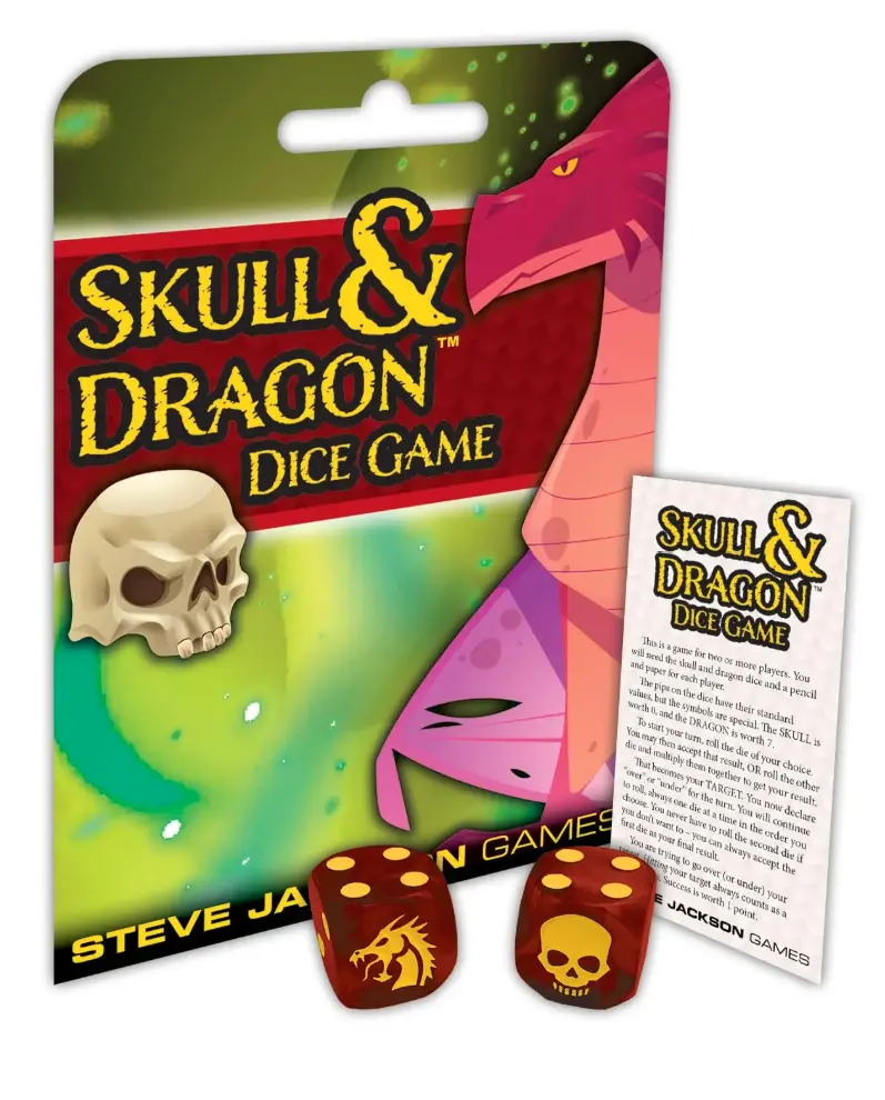 Skull and Dragon Dice Game