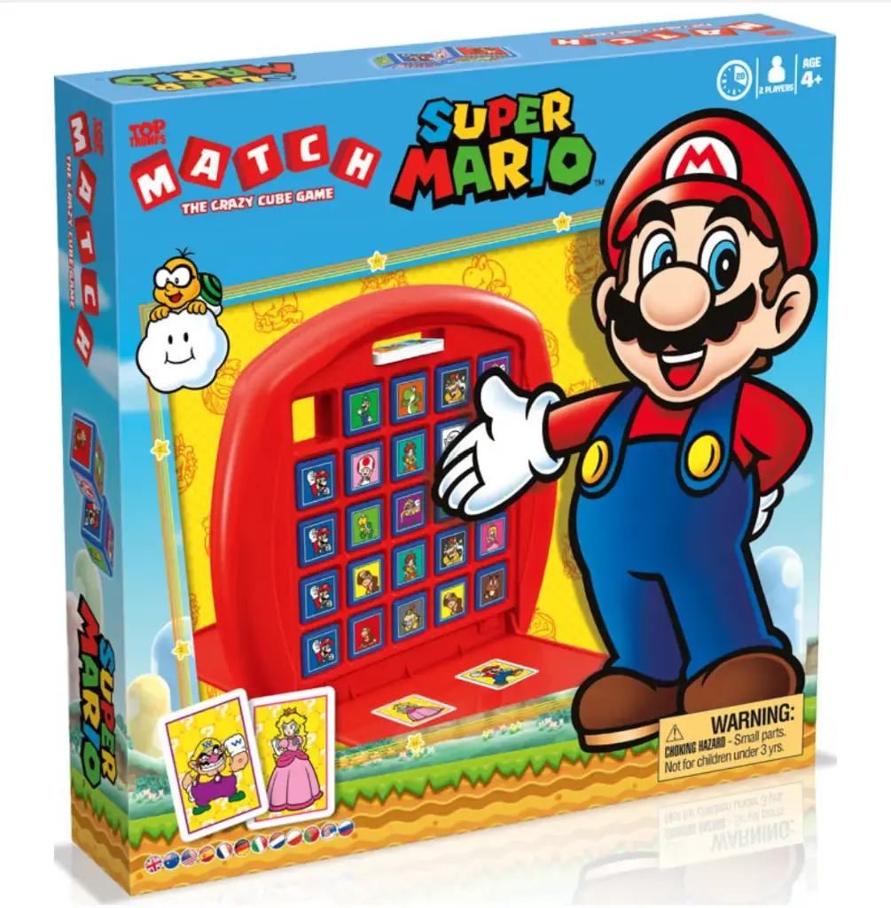 Super Mario Match: The Crazy Cube Game