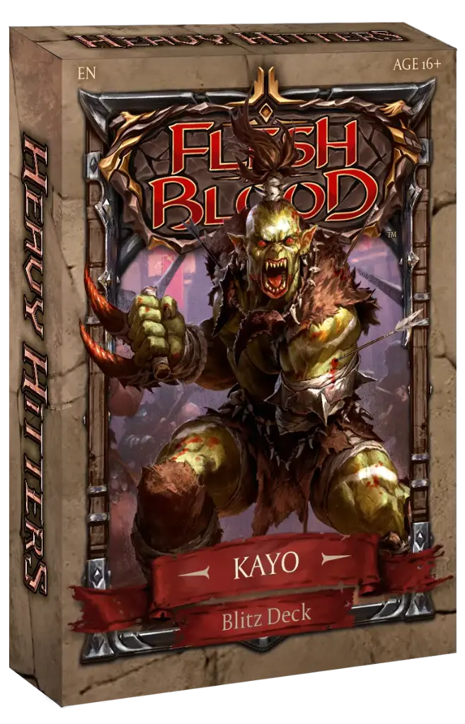 Flesh and Blood - Heavy Hitters Blitz Deck - Kayo