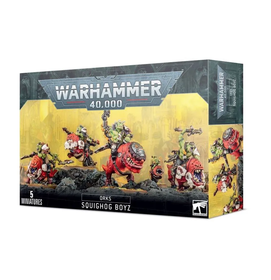 Warhammer 40,000 - Orks: Squighog Boyz