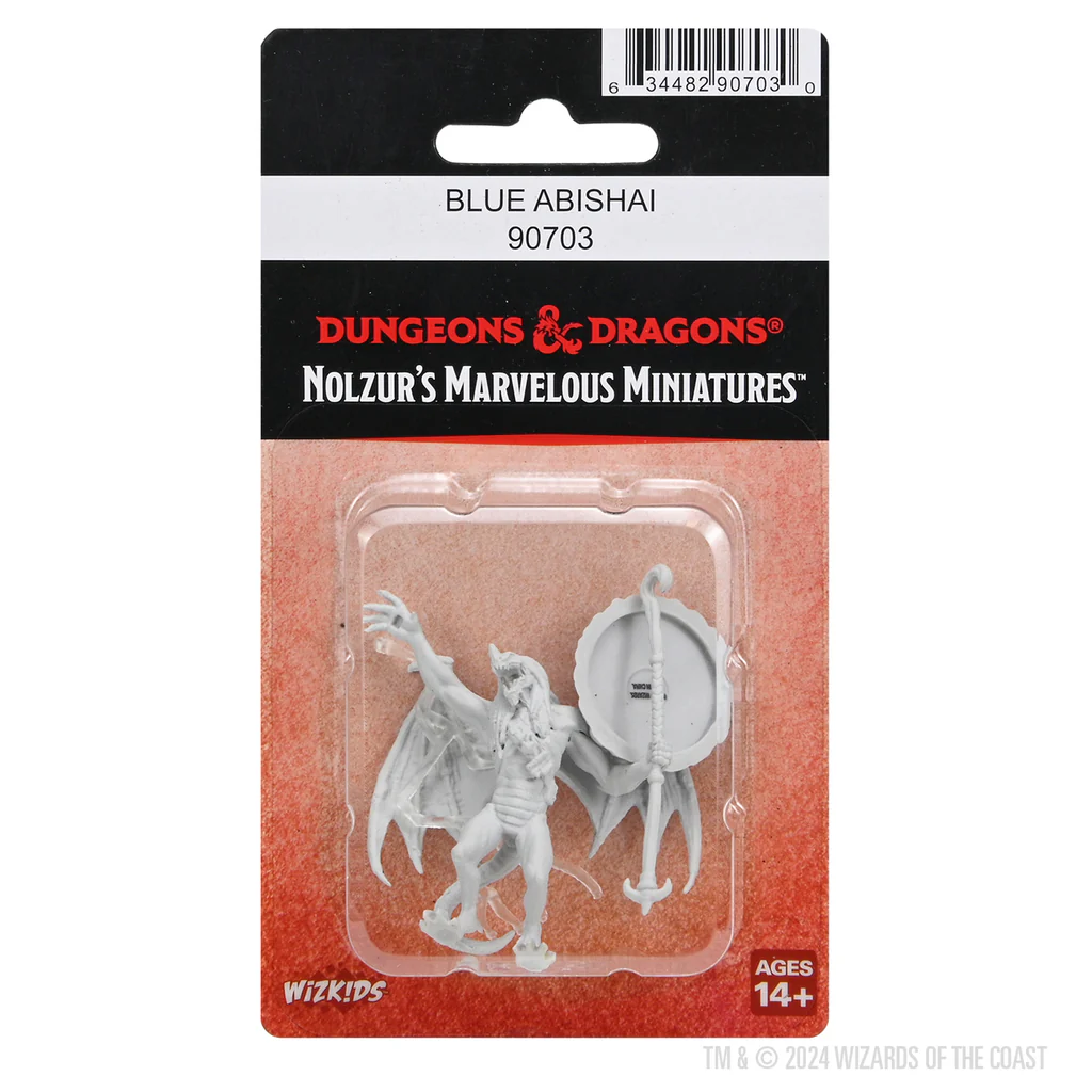 D&D Nolzur's Marvelous Miniatures Unpainted Miniatures Blue Abishai