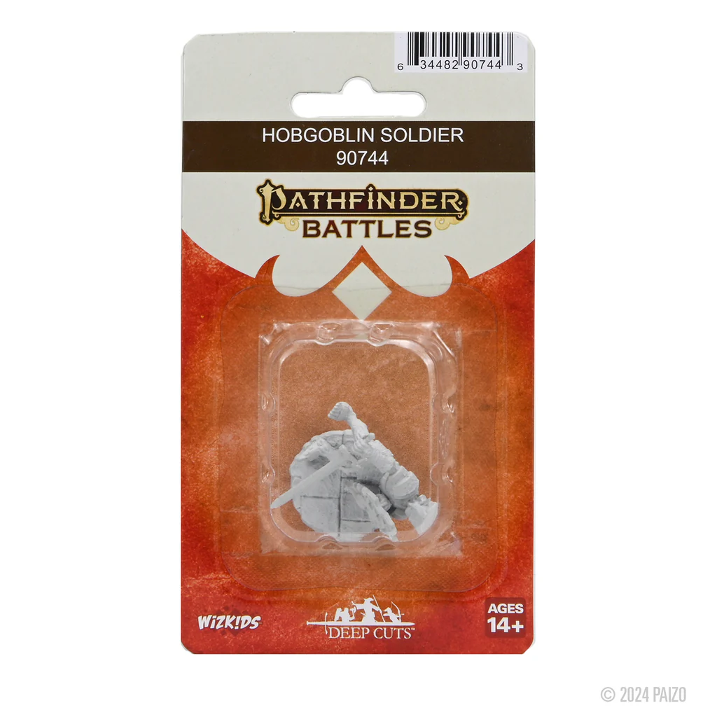 Pathfinder Deep Cuts Unpainted Miniatures Hobgoblin Soldier