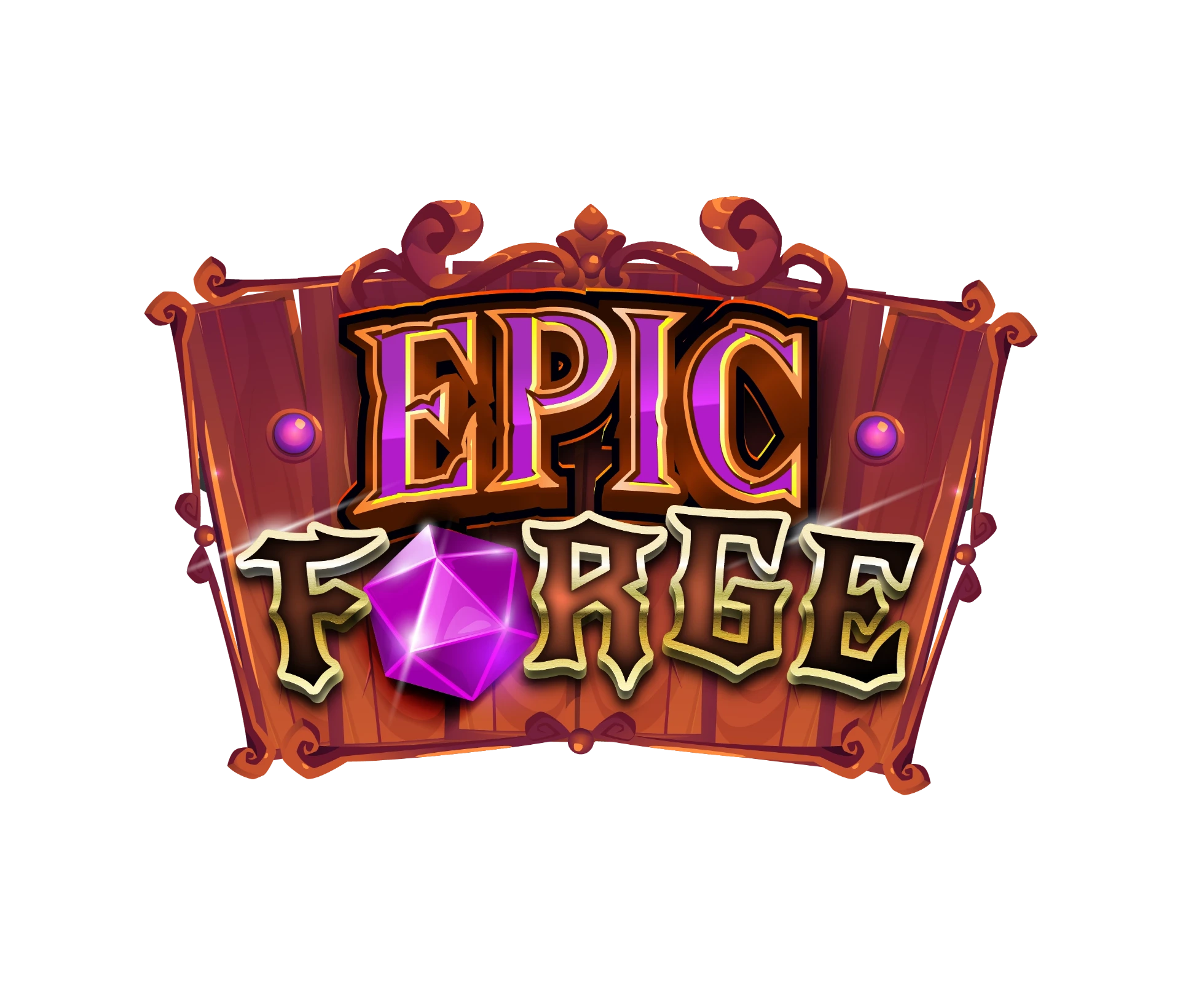 Epic Forge - Rectangle Blue Dice Tray