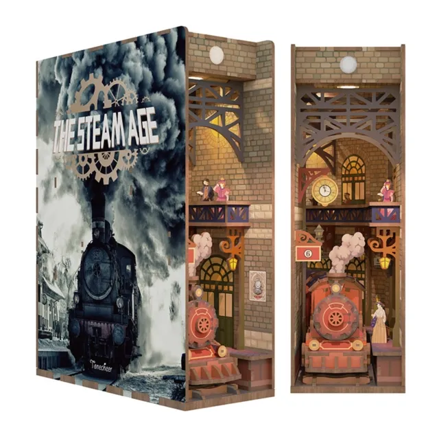 The Steam Age - Book Nook 3D Puzzle