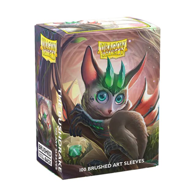 Dragon Shield: Brushed Art Standard Sleeves - The Bushdrake