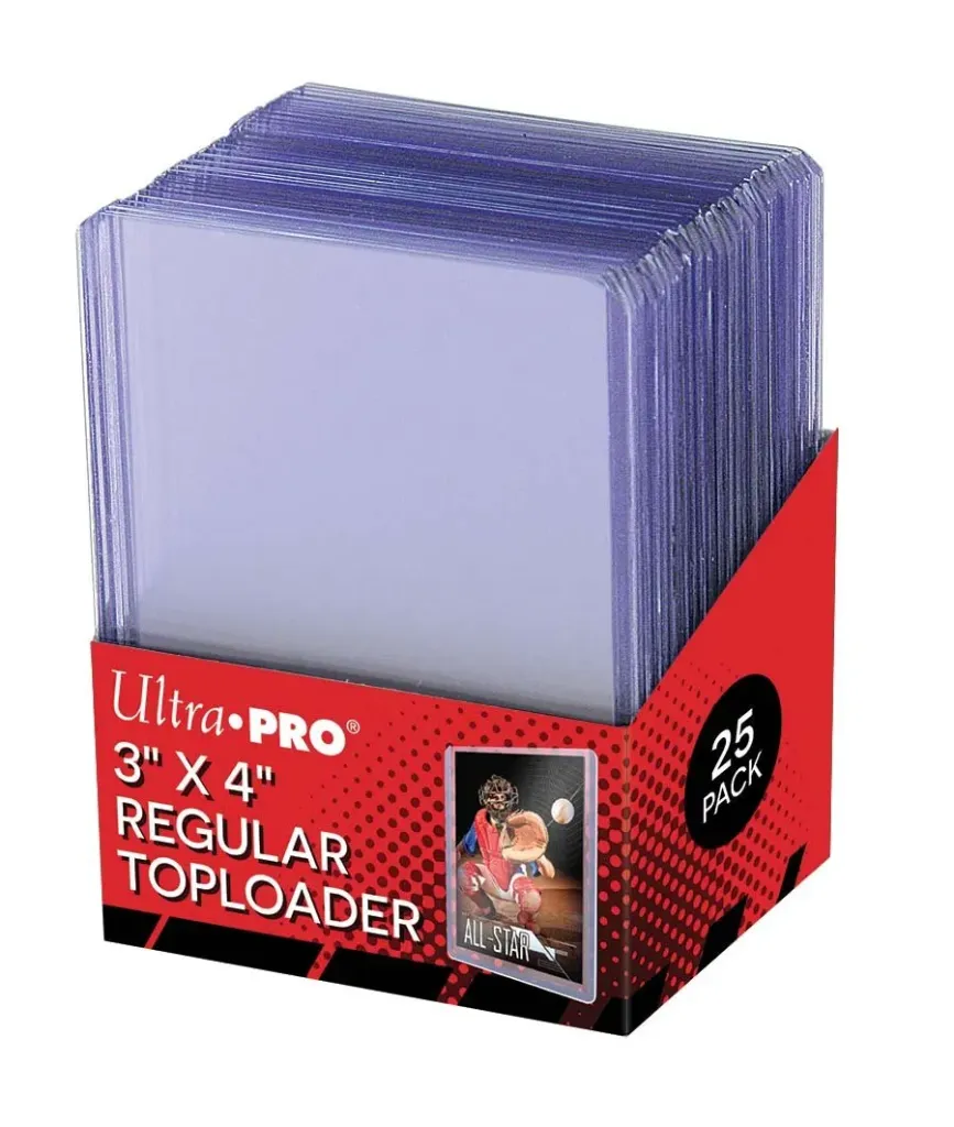 Ultra PRO - Regular Toploaders Clear (SINGLE)