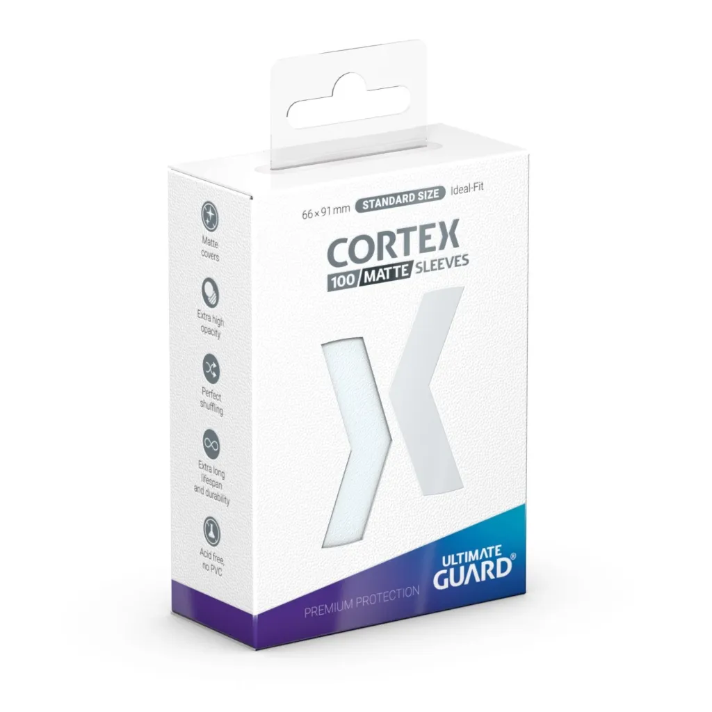 Ultimate Guard: Cortex Standard Sleeves Black Matte