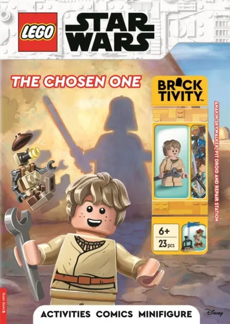 LEGO Star Wars: The Chosen One Activity Book (with Anakin Skywalker minifigure, pit droid and repair station)
