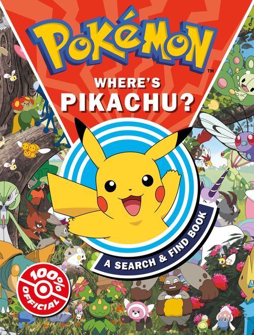Pokémon: Where's Pikachu? A search & find book (Paperback)