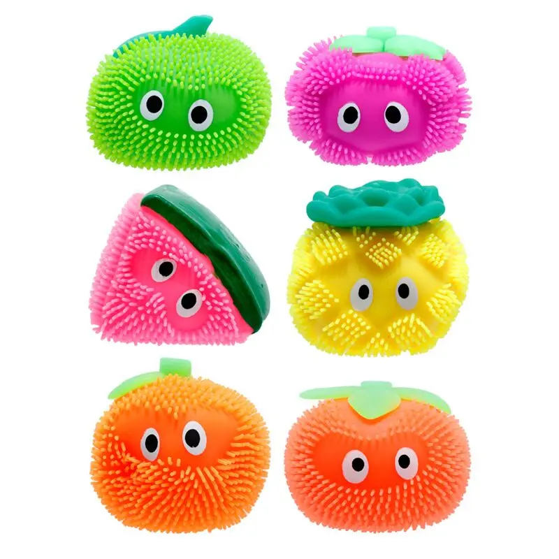 Fruit Shaped Squidgy Puff Pet