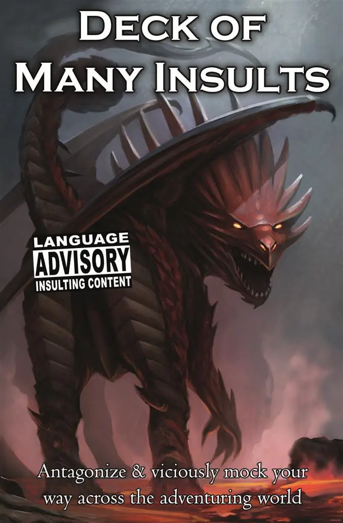 Deck of Many Insults