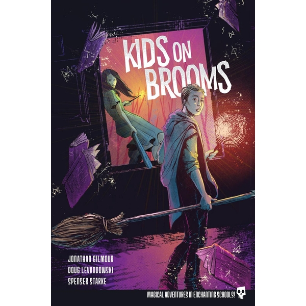 Kids on Brooms
