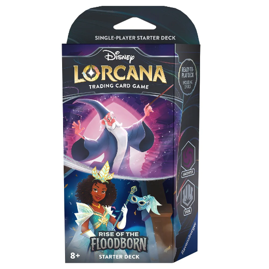 Lorcana, Rise of the Floodborn - Starter Deck: Amethyst & Steel