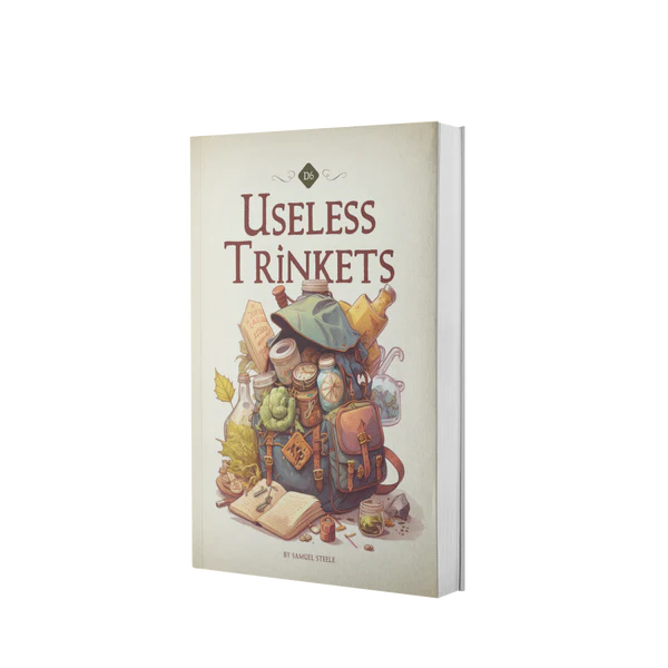 D12 Useless Trinkets for Fantasy TTRPGs (softcover)