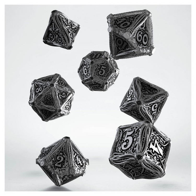 Metal Call of Cthulhu Dice Set