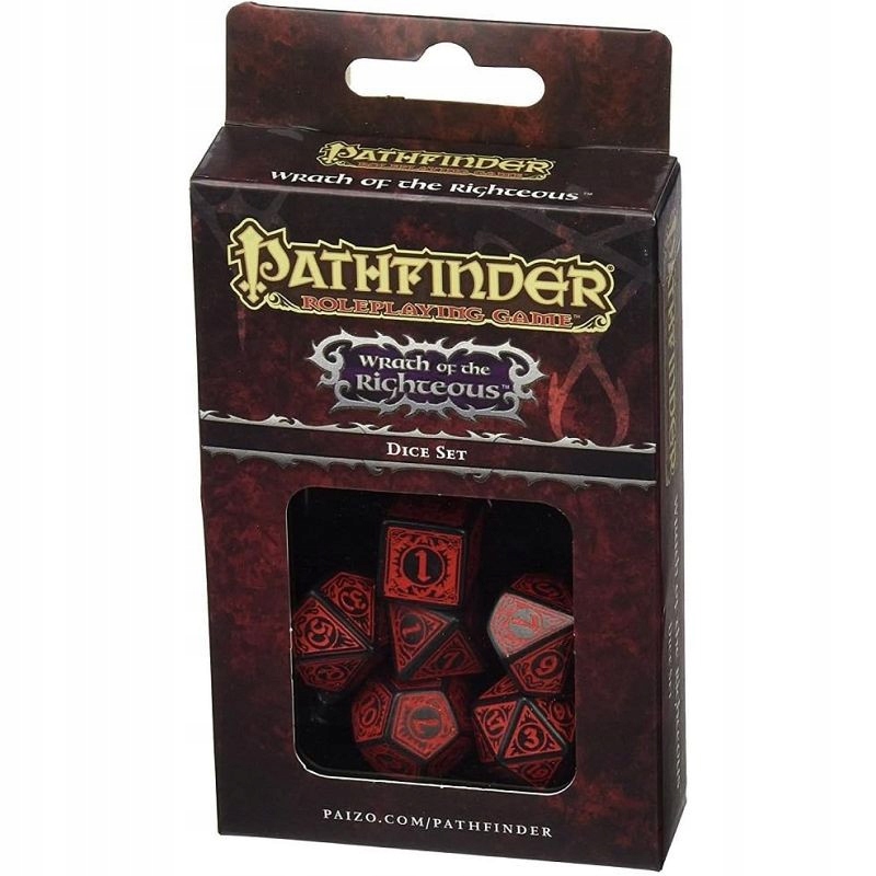 Pathfinder Wrath of the Righteous Dice Set